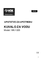 Предварительный просмотр 16 страницы VOX electronics WK-1205 Instruction Manual