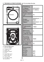 Preview for 13 page of VOX electronics WM1065-SYTQD Operating Instructions Manual