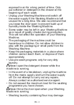 Preview for 7 page of VOX electronics WM1070-YTD Operating Instructions Manual