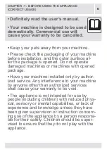 Preview for 5 page of VOX electronics WM1262 Operating Instructions Manual