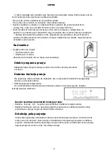 Preview for 98 page of VOX electronics WM8072 Operating Instructions Manual