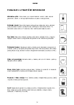 Preview for 115 page of VOX electronics WM8072 Operating Instructions Manual