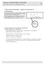 Preview for 159 page of VOX electronics WM8072 Operating Instructions Manual