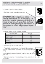 Preview for 231 page of VOX electronics WM8072 Operating Instructions Manual