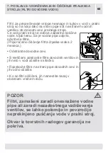 Preview for 253 page of VOX electronics WM8072 Operating Instructions Manual