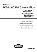 Vox AC100CPH Owner'S Manual предпросмотр