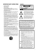 Предварительный просмотр 3 страницы Vox AC100CPH Owner'S Manual