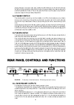 Предварительный просмотр 8 страницы Vox AC100CPH Owner'S Manual