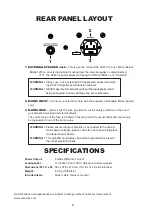 Предварительный просмотр 4 страницы Vox AC4TV Owner'S Manual