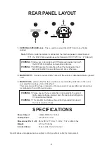 Предварительный просмотр 4 страницы Vox AC4TVMINI Owner'S Manual