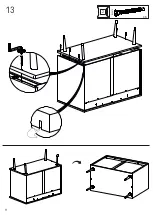 Предварительный просмотр 12 страницы Vox Bosque Dresser Compactum 4020662 001 Manual