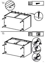 Предварительный просмотр 13 страницы Vox Bosque Dresser Compactum 4020662 001 Manual