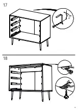 Предварительный просмотр 15 страницы Vox Bosque Dresser Compactum 4020662 001 Manual