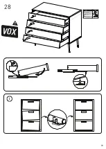 Предварительный просмотр 21 страницы Vox Bosque Dresser Compactum 4020662 001 Manual