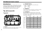 Preview for 4 page of Vox DelayLab User Manual