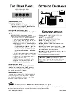 Предварительный просмотр 3 страницы Vox Pathfinder 15 User Manual