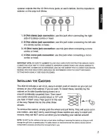 Предварительный просмотр 5 страницы Vox Valvetronix AD212 Owner'S Manual