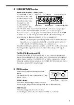 Предварительный просмотр 9 страницы Vox VTX150 neodymium Owner'S Manual