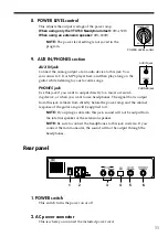 Предварительный просмотр 11 страницы Vox VTX150 neodymium Owner'S Manual