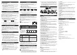 Предварительный просмотр 4 страницы Vox VX II Owner'S Manual