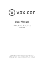 voxicon VXA-284 User Manual предпросмотр