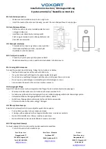 Предварительный просмотр 3 страницы VOXORT PERLA GOLD V401133 Installation Instruction