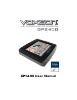 Voxson GPS400 User Manual preview