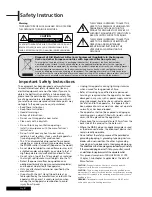 Предварительный просмотр 2 страницы Voxson VLCD 26D Instructions Manual