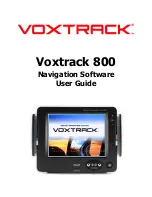 Voxson Voxtrack 800 User Manual preview