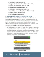 Preview for 24 page of Voxtec SQU.ID SQ.410 User Manual