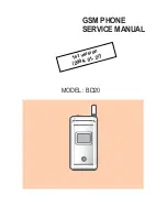 Voxtel BD20 Service Manual предпросмотр