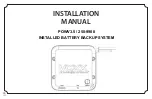 Voxx Electronics POWV3.5 Installation Manual предпросмотр