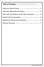 Preview for 2 page of Voxx Electronics Prestige APS901TM Owner'S Manual