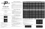 Preview for 2 page of Voxx Electronics PRESTIGE APSSECRS Quick Installation Manual