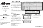 Preview for 2 page of Voxx Electronics PURSUIT PROSEC Quick Installation Manual