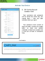 Preview for 5 page of Voxx CarLink ASCL4 Activation Manual