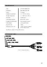 Предварительный просмотр 29 страницы Voxx Movies To Go HRD60701 Installation And Operation Manual