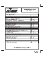 Voxx PRO9276E Pursuit Series Install Manual preview