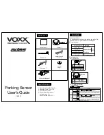 Voxx PSB111 User Manual preview