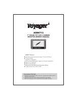 Voyager AOM713 Owner'S Manual предпросмотр