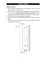 Preview for 8 page of Voyager DP-263-S Installation And Operation Manual