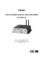 Voyager DVR4100 User Manual preview