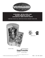 Voyager SSV130-119R Operating, Installation And Service Manual preview