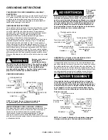 Предварительный просмотр 6 страницы Voyager VGRE Manual