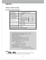 Preview for 10 page of Voyager VOM74TQ Owner'S Manual