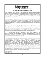 Preview for 11 page of Voyager VOM74TQ Owner'S Manual