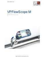 VP VPFlowScope M User Manual preview