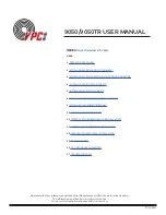 Предварительный просмотр 1 страницы VPC 310 104 368 User Manual