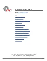 Предварительный просмотр 1 страницы VPC ICON 960 User Manual