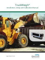 VPG TruckWeigh Installation, Setup And Calibration Manual preview